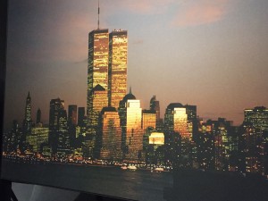 Pre 9/11 - postcard at night