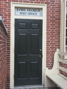 Benjamin Franklin's original Post Office
