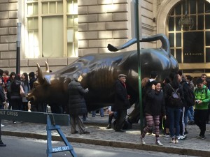 The Bull down Wall Street
